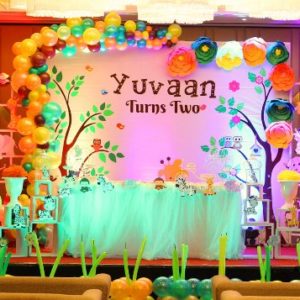 Jungle themed birthday party decoration ideas in Delhi Ncr